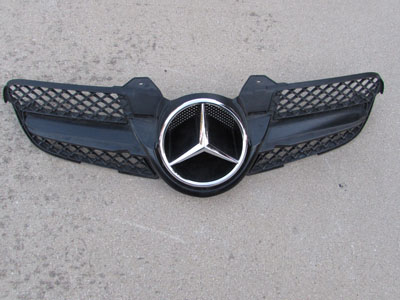 Mercedes R171 Front Bumper Grille w/ Emblem Post Facelift A1718880260